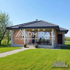 Нова едноетажна къща в с. Тръстиково 1 - storey 112 sq. m. built-up area 560 sq. m. courtyard | Houses / Villas | Trastikovo