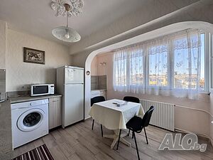 Двустаен апартамент, Възраждане, 65 кв.м., ет. 8, ТЕЦ, обзаведен 1-Bedroom 65 sq. m. Furnished Last floor | Apartments | Vazrazhdane Ruse