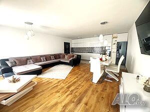 Тристаен луксозен обзаведен апартамент в центъра на Пазарджик 2-Bedroom 110 sq. m. Furnished First residential floor | Apartments | Center Pazardzhik