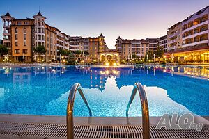 Обзаведен двустаен апартамент под наем в Royal Sun - Слънчев бряг 1-Bedroom 59 sq. m. Furnished Not last floor | Apartments | Комплекс Royal Sun Sunny Beach (resort)
