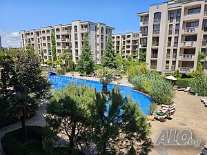 Студио под наем в Cascadas Family Resort, Слънчев бряг | Партер | Басейн Studio 35 sq. m. Furnished Ground floor | Apartments | Cascadas Family Resort Sunny Beach (resort)