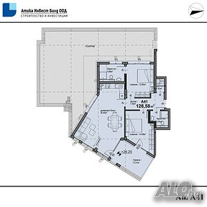 Луксозен тристаен апартамент с панорамна гледка Атика - Люлин 5 с АКТ 14 2-Bedroom 229 sq. m. Brick 2026 y. 9 floor Last floor | Apartments | Lyulin 5 Sofia