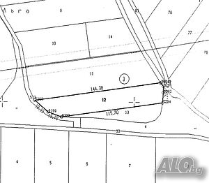 Продавам нива с. Буковец, 3.03дка, 2-ра категория Agricultural land 3030 sq. m. Second category | Agricultural land, Orchards, Vineyards, Forests | Bukovets
