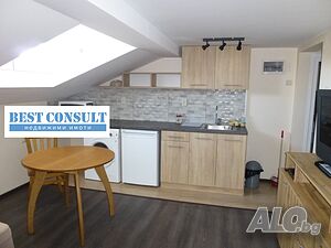 Таванска боксониера, климатик - Център, Новата поща Atelier / Studio 25 sq. m. Furnished Last floor | Apartments | Center Ruse
