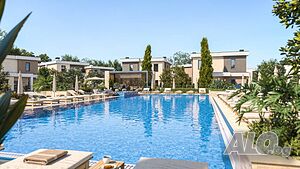 Луксозна двуетажна къща с гледка към Бургаският залив 2 - storey 200 sq. m. built-up area 355 sq. m. courtyard | Houses / Villas | Кошарите Pomorie