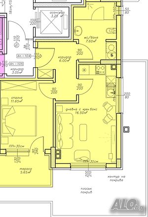 Двустаен апартамент в Каменица 1, без комисионна 1-Bedroom 68 sq. m. Brick 2029 y. 10 floor Last floor | Apartments | Kamenitsa 1 Plovdiv