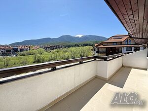 Тристаен апартамент с уникална гледка към Пирин планина, Банско 2-Bedroom 105 sq. m. Brick 2007 y. 4 floor Last floor | Apartments | Грамадето Bansko