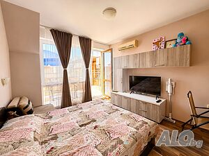 Едностаен, обзаведен апартамент до пристанището в Свети Влас! Studio 44 sq. m. Brick 2009 y. Not last | Apartments | Sveti Vlas