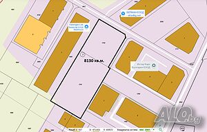 Инвестиционен парцел-УПИ в Мадика с разрешение за строеж 8130 кв.м. Sale 8130 sq. m. Regulated (RLE) Without electricity Without water | Land for development, Investment projects | Madika Burgas
