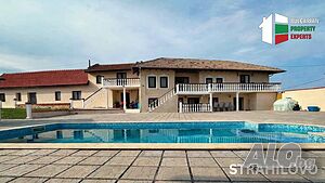 къща в Страхилово с басейн 2 - storey 150 sq. m. built-up area 1730 sq. m. courtyard | Houses / Villas | Strahilovo