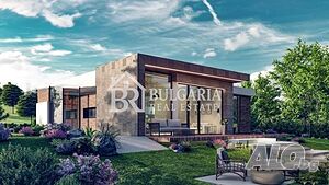 Продава се нова едноетажна къща в затворен комплекс „En Casa“, гр. Годеч 1 - storey 117 sq. m. built-up area | Houses / Villas | Godech