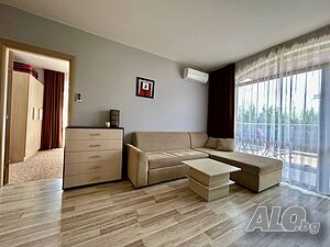 Двустаен - апартамент в комплекс „Tarsis“, к.к. Слънчев бряг 1-Bedroom 55 sq. m. Furnished Ground floor | Apartments | Sunny Beach (resort)