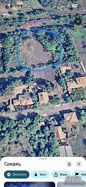 Продаваме ДВОРНО МЯСТО в село Средец, общ. Стара Загора Sale 1349 sq. m. Regulated (RLE) Without electricity Without water | Land for development, Investment projects | Sredets