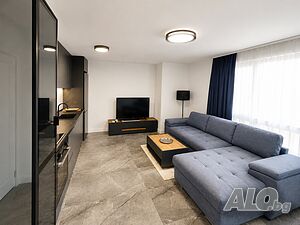Нов тристаен апартамент под наем в кв. Освобождение, гр. Благоевград 2-Bedroom 100 sq. m. Furnished Not last floor | Apartments | Osvobozhdenie Blagoevgrad