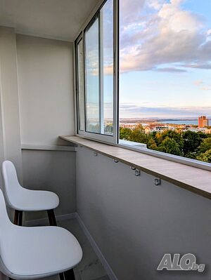 Апартамен с две спални и гледка море от СОБСТВЕНИК 1-Bedroom 68 sq. m. Furnished Not last floor | Apartments | Lazur Burgas