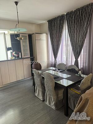 Тристаен апартамент под наем в центъра на Благоевград - зад Общината 2-Bedroom 100 sq. m. Furnished Not last floor | Apartments | Center Blagoevgrad