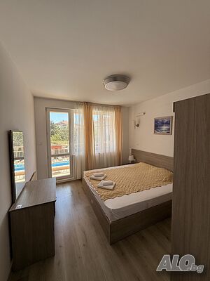 Студио обзaведено гр. Черноморец на 150м от Центъра Studio 39 sq. m. Brick 2022 y. First residential floor | Apartments | Chernomorets