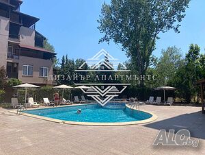 Уютен двустаен апартамент под наем с гледка към парка МОЖЕ И КРАТКОСРОЧНО 1-Bedroom 44 sq. m. Furnished Last floor | Apartments | Sunny Beach (resort)