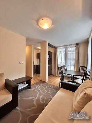 Двустаен обзаведен апартамент за продажба, Банско 1-Bedroom 53 sq. m. Brick 2009 y. 1 floor Ground floor | Apartments | св.Иван Bansko