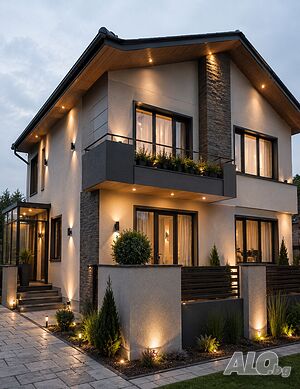 Дуетажна монолитна къща - само на 5км. от Стара Загора 2 - storey 120 sq. m. built-up area 605 sq. m. courtyard | Houses / Villas | Mogila