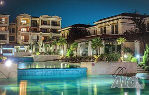 Дава СТУДИО в Green Life resort (плаж Каваци, Созопол) Atelier / Studio 47 sq. m. Furnished Ground floor | Apartments | Green Life beach resort Sozopol