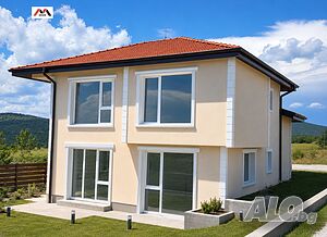 Двуетажна къща 2 - storey 168 sq. m. built-up area 763 sq. m. courtyard | Houses / Villas | Malka Vereya