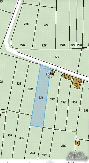 Продава се парцел в гр. Каварна, м-т Старите лозя Sale 483 sq. m. Regulated (RLE) Without electricity Without water | Land for development, Investment projects | Kavarna