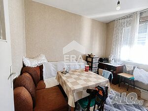 САМО в ЕРА имоти ХАСКОВО! Двустаен апартамент в кв. Възраждане 1-Bedroom 69.54 sq. m. Panel 1993 y. 7 floor Last floor | Apartments | Vazrazhdane Haskovo