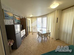 Двустаен апартамент в к.к. Слънчев бряг, кв. Чайка - До Lidl 1-Bedroom 52 sq. m. Brick 2008 y. 1 floor First residential floor | Apartments | Sunny Beach (resort)