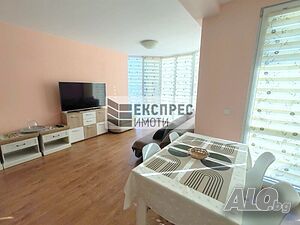 ОБЗАВЕДЕН ДВУСТАЕН АПАРТАМЕНТ, М-Т КАБАКУМ 1-Bedroom 87 sq. m. Furnished Not last floor | Apartments | Kabakum (locality)