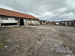 Складова база под наем в Разлог с две сгради и трифазен ток Industrial premises 1348 sq. m. | Warehouses, industrial and agricultural properties | Промишлена зона Razlog