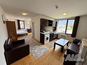 Студио за продажба | Four Leaf Clover | Панорама Пирин | Банско Studio 53 sq. m. Brick 2008 y. 4 floor Not last | Apartments | кв. Глазне Bansko
