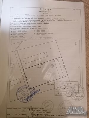 поземлен имот Sale 4800 sq. m. Regulated (RLE) With electricity Own water source | Land for development, Investment projects | Местност ДО СЕЛО Suhodol