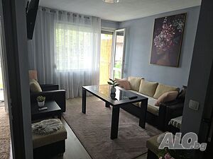 Двустаен апартамент под наем в кв. Запад, Благоевград 1-Bedroom 50 sq. m. Furnished First residential floor | Apartments | Zapad Blagoevgrad