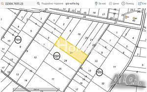 Продава Парцел, София, област с. Долни Богров Sale 6332 sq. m. Not regulated Without electricity Without water | Land for development, Investment projects | Долни Богров Dolni Bogrov