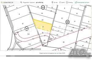 Продава Парцел, София, област с. Долни Богров Sale 4624 sq. m. Not regulated Without electricity Without water | Land for development, Investment projects | Долни Богров Dolni Bogrov
