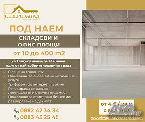 Дава под наем гр. Монтана - Широк център 30m² Shop 30 sq. m. | Shops, Offices | Center Montana