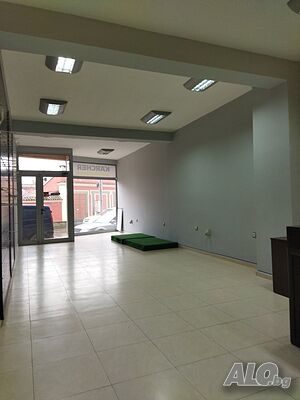 Търговско помещение под наем на Двата Аслана с голяма витрина Shop Office 87 sq. m. Ground floor | Shops, Offices | Center Sliven