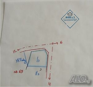 Парцел в регулация в с. Ветрино, обл. Варна Sale 884 sq. m. Regulated (RLE) Without electricity Without water | Land for development, Investment projects | Vetrino