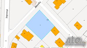 УПИ парцел Волуяк, София Sale 326 sq. m. Regulated (RLE) With electricity Water pipe | Land for development, Investment projects | улица ”Дружба”, 75 Voluyak