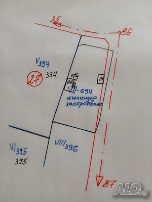 Имот за екотуризъм в село Отец Паисиево близо до Пловдив 1 - storey 20 sq. m. built-up area 905 sq. m. courtyard | Houses / Villas | Otets Paisievo