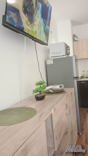 Септември в Поморие, Новия град 200м до плажа. Studio 51 sq. m. Furnished First residential floor | Apartments | Pomorie