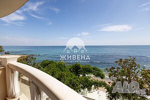 Отдавам на нощувки 3-стаен апартамент, к.к Чайка, на първа линия море, до плаж Кабакум, град Варна 2-Bedroom 114 sq. m. Furnished | Apartments | Kabakum (locality)