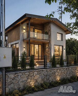 Прекрасна двуетажна къща в Отец Паисиево 2 - storey 140 sq. m. built-up area 440 sq. m. courtyard | Houses / Villas | Otets Paisievo
