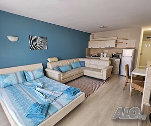 За Лято 2026! Просторно студио с гледка море! Studio 48 sq. m. Furnished Not last floor | Apartments | Аклади, къмпинг Черноморец Chernomorets