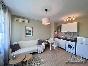 Център Сл. Бряг! Дизайнерски апартамент | 150€ такса | Акт 16 1-Bedroom 67 sq. m. Brick 2010 y. 7 floor Last floor | Apartments | Център Sunny Beach (resort)