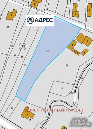 Земеделска земя 2174 кв.м Agricultural land 2174 sq. m. | Agricultural land, Orchards, Vineyards, Forests | Terziysko