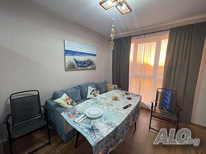 Нов двустаен апартамент под наем 1-Bedroom 60 sq. m. Furnished First residential floor | Apartments | Стария град, Солника Pomorie