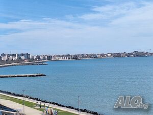 Тристаен с ФРОНТАЛНА гледка-ПЪРВА линия Поморие 2-Bedroom 110 sq. m. Brick 2009 y. Not last | Apartments | новия град Поморие Pomorie