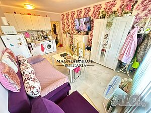 БЕЗ АНАЛОГ! Уютно студио в затворен комплекс със спа ”Flora Beach Resort”, Pomorie Studio 36 sq. m. Brick 2016 y. 2 floor Not last | Apartments | Pomorie